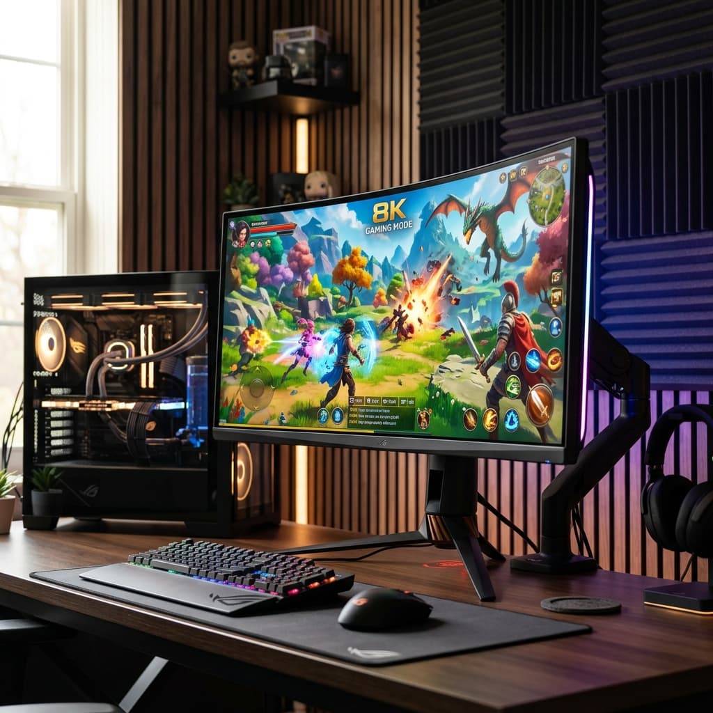 4K Curved Monitor