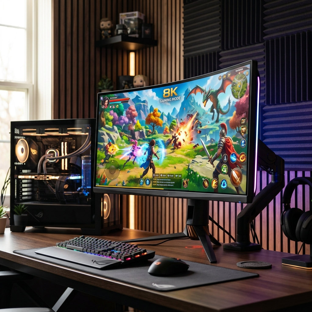 4K Curved Monitor